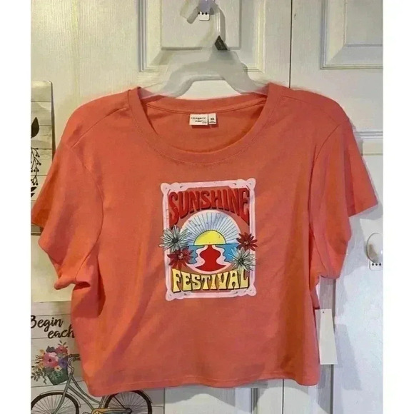 Womens 3X crop top NEW - Picture 1 of 1